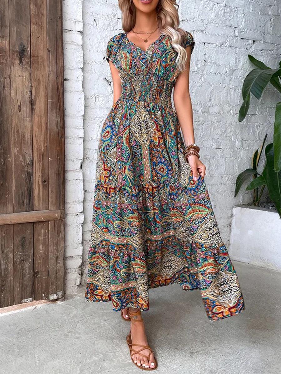Colourful Maxi Dress