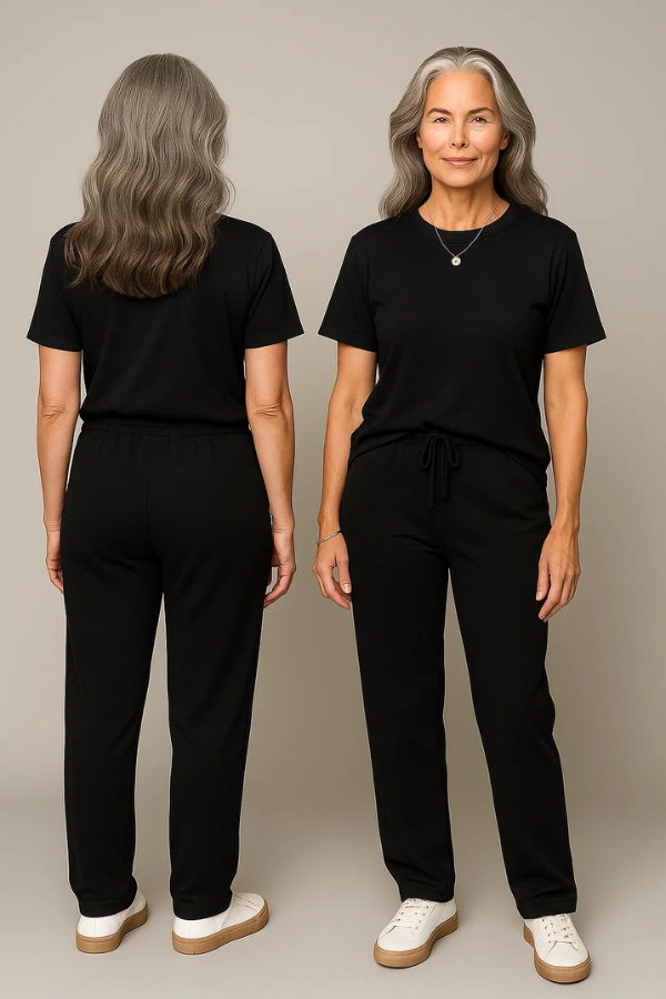 Kari | Short Sleeve & Trouser Two-Piece Set