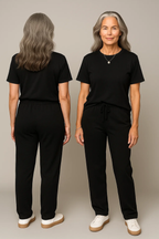 Kari | Short Sleeve & Trouser Two-Piece Set