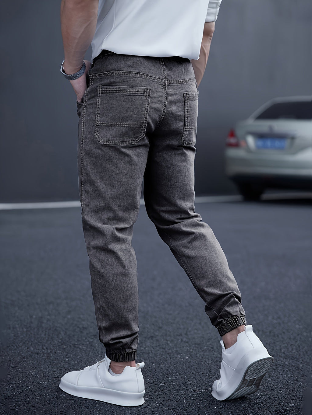 Trent Cargo Trousers with Side Pockets