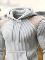 Rico | Vintage Suede Knit Hoodie