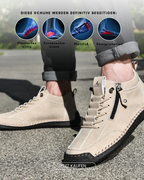 Christian | Nubuck Leather Shoes with Zip