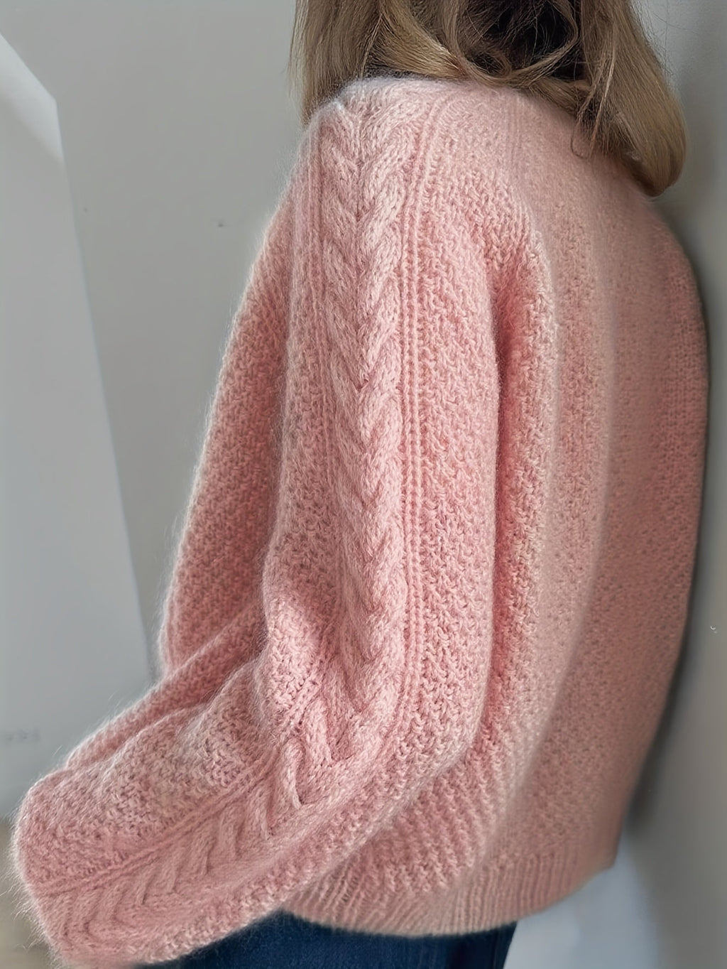 Dwina™ Cardigan with Buttons and Cable Knit Pattern