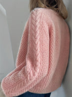 Dwina™ Cardigan with Buttons and Cable Knit Pattern