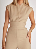 Chloe | Sleeveless Jumpsuit