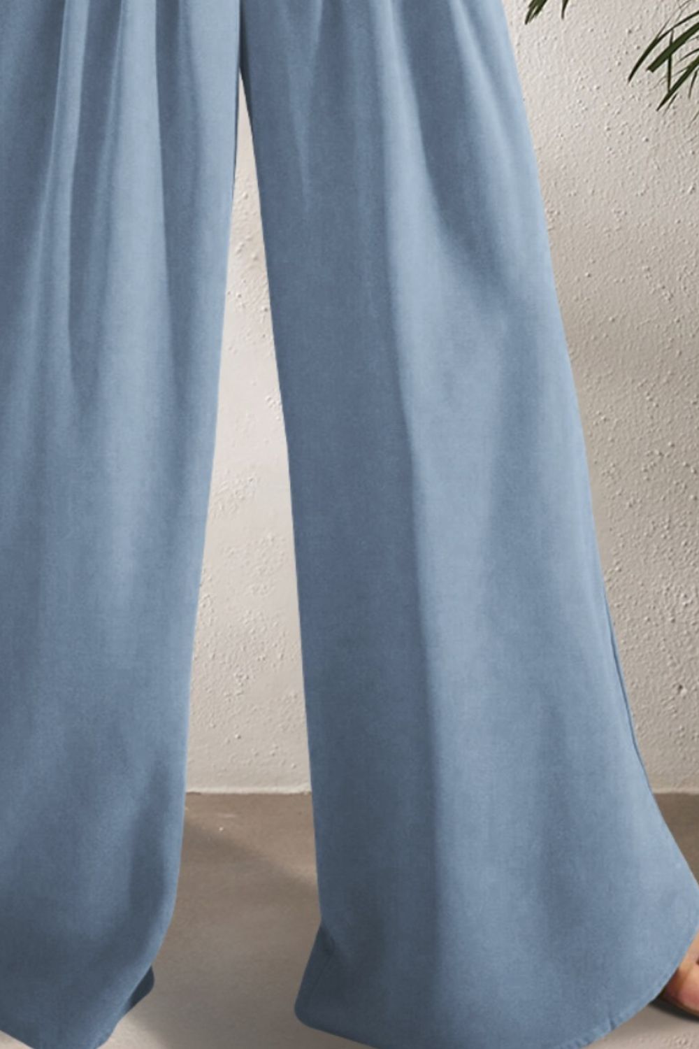 ZY | Wide Leg High-Waisted Trousers