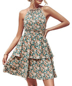 Summer Dress with Ruffles