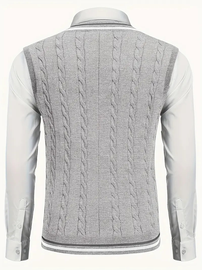 Duane | Sleeveless Knitted Sweater