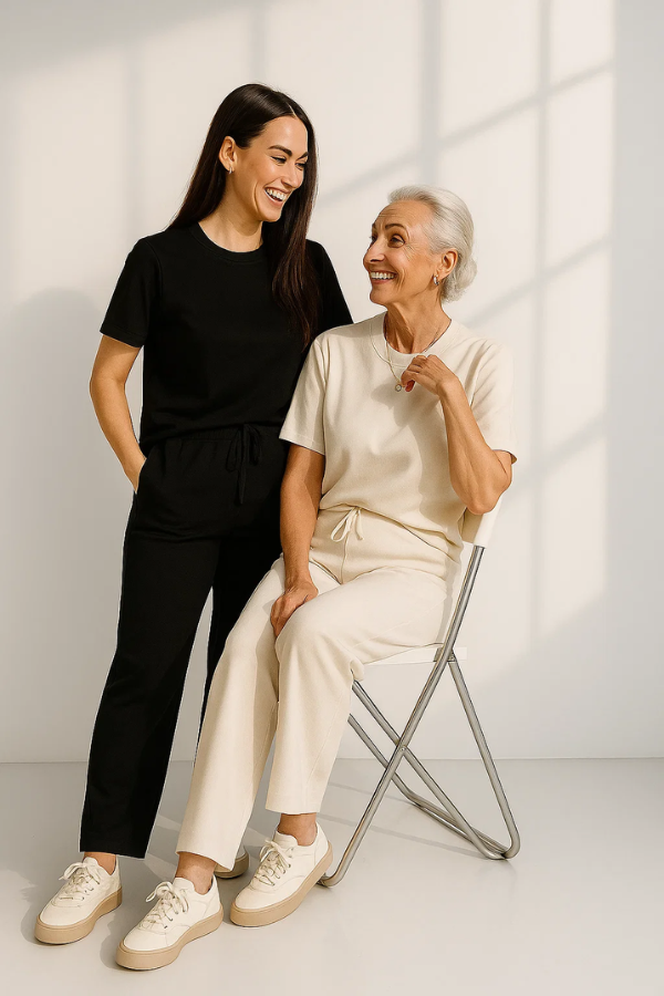 Kari | Short Sleeve & Trouser Two-Piece Set