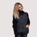 Women's Cardigan – Patchwork Design, Casual & Comfortable
