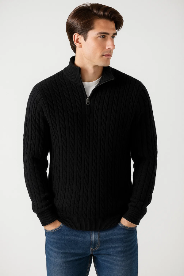 Peter | Cable Knit Jumper