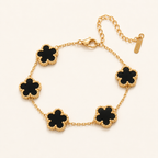 Isla | Klassieke Lucky Clover Armband voor Dames