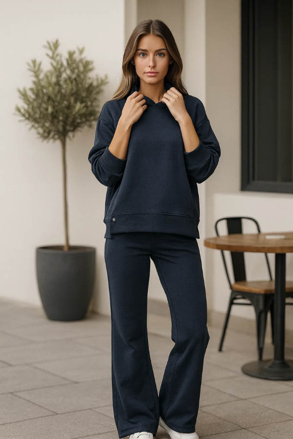 Fely | Leisure Hoodie and Jogging Bottoms Set