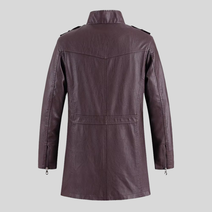 Hendrix | Leather Coat