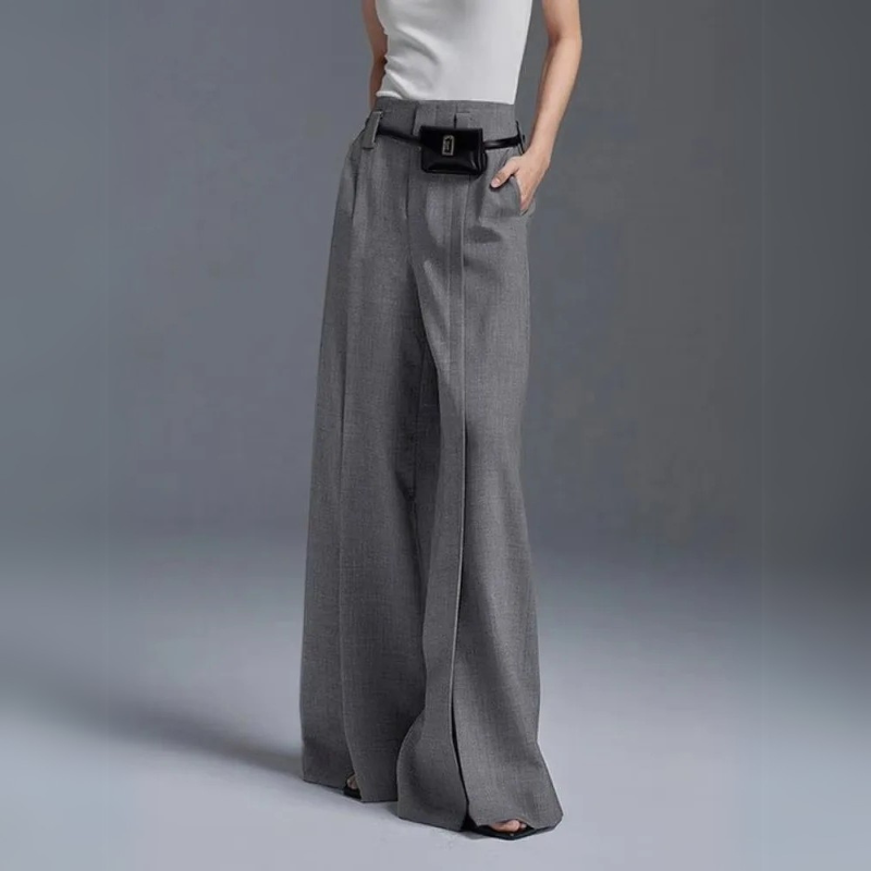 High-Waisted Trousers