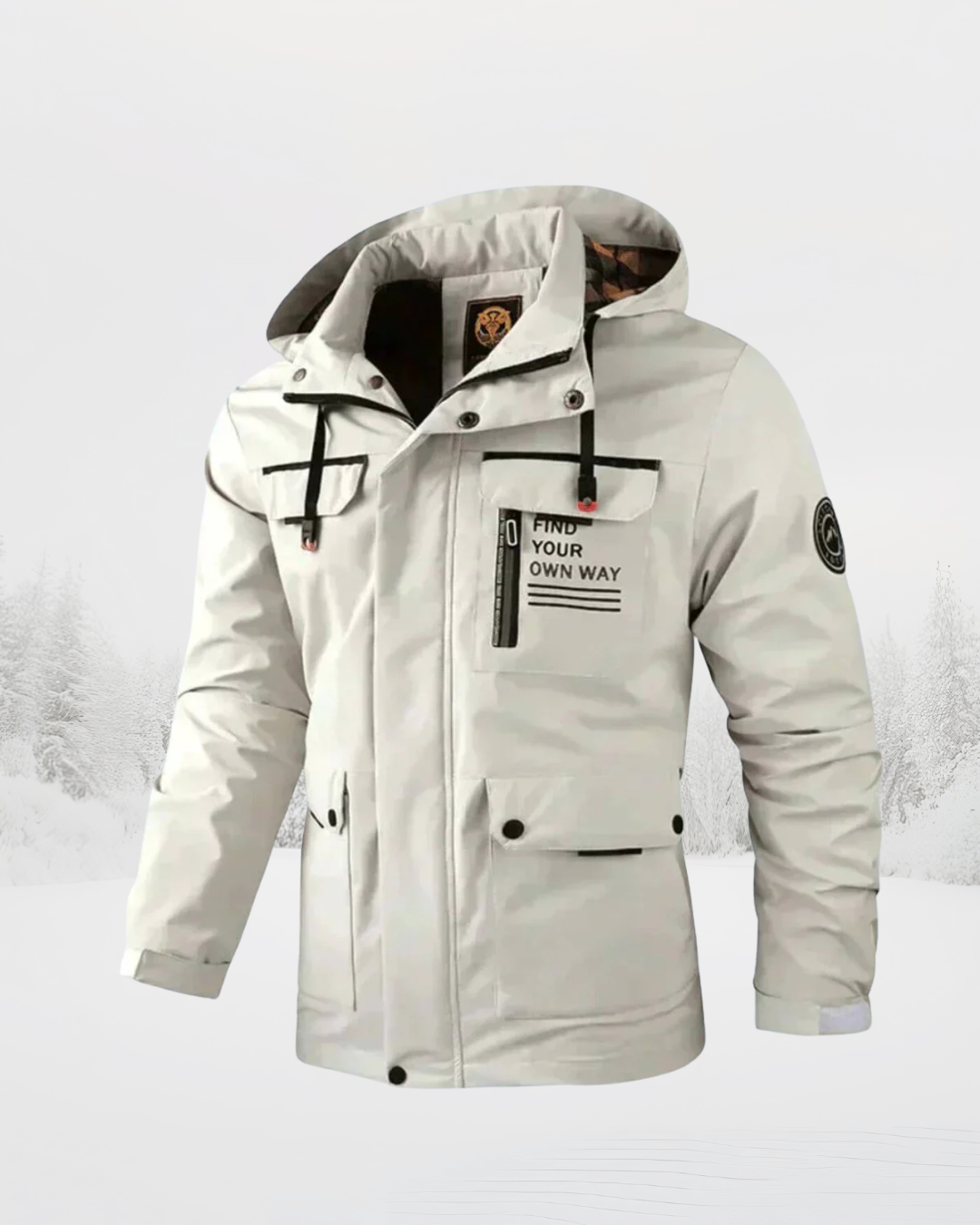 Harden | Men's Winter Jacket with Hood