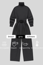 Melian | Jumpsuit with Roll Neck