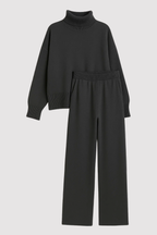 Lara | Knitted Loungewear Set with Roll Neck
