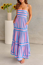 Maxi Dress with Ruffles