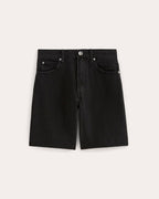 OG Baggy Jean Short Trousers | Black Prane