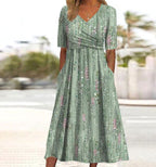 Plant Magic Midi Dress