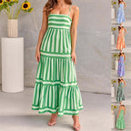 Maxi Dress with Ruffles