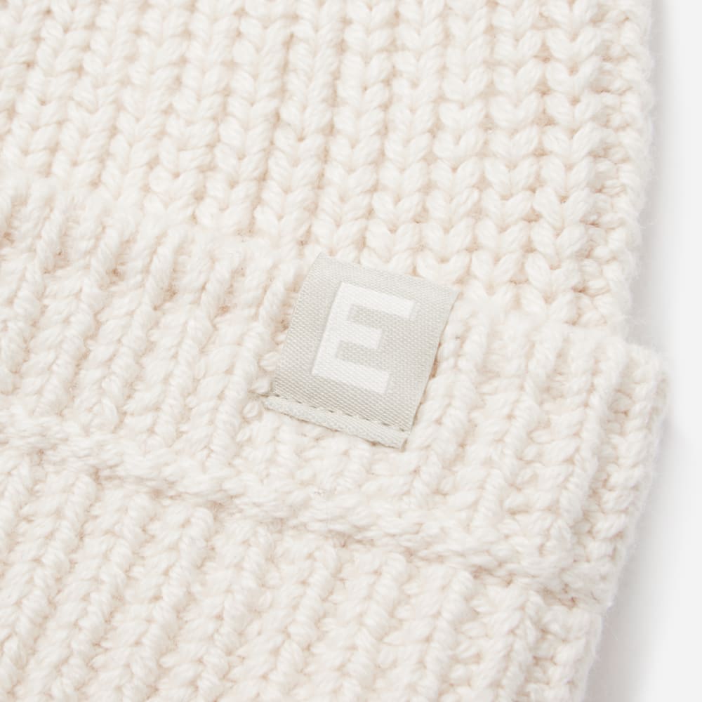 Chunky Beanie made from Organic Cotton | Canvas
