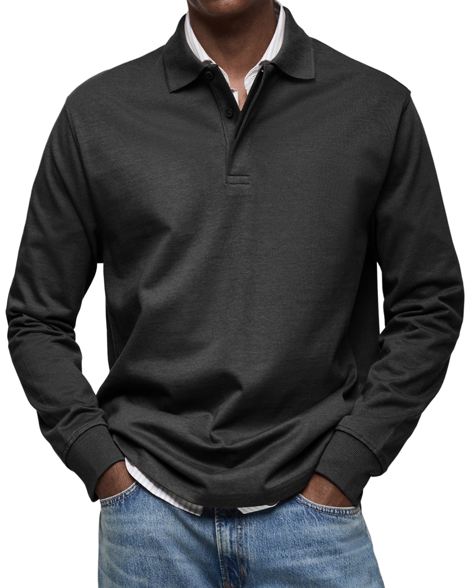 Conrad | LUXURIOUS LONG-SLEEVED POLO SHIRT