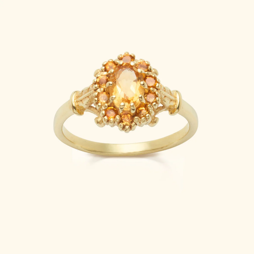 Mia | Vintage Citrien Bloemring