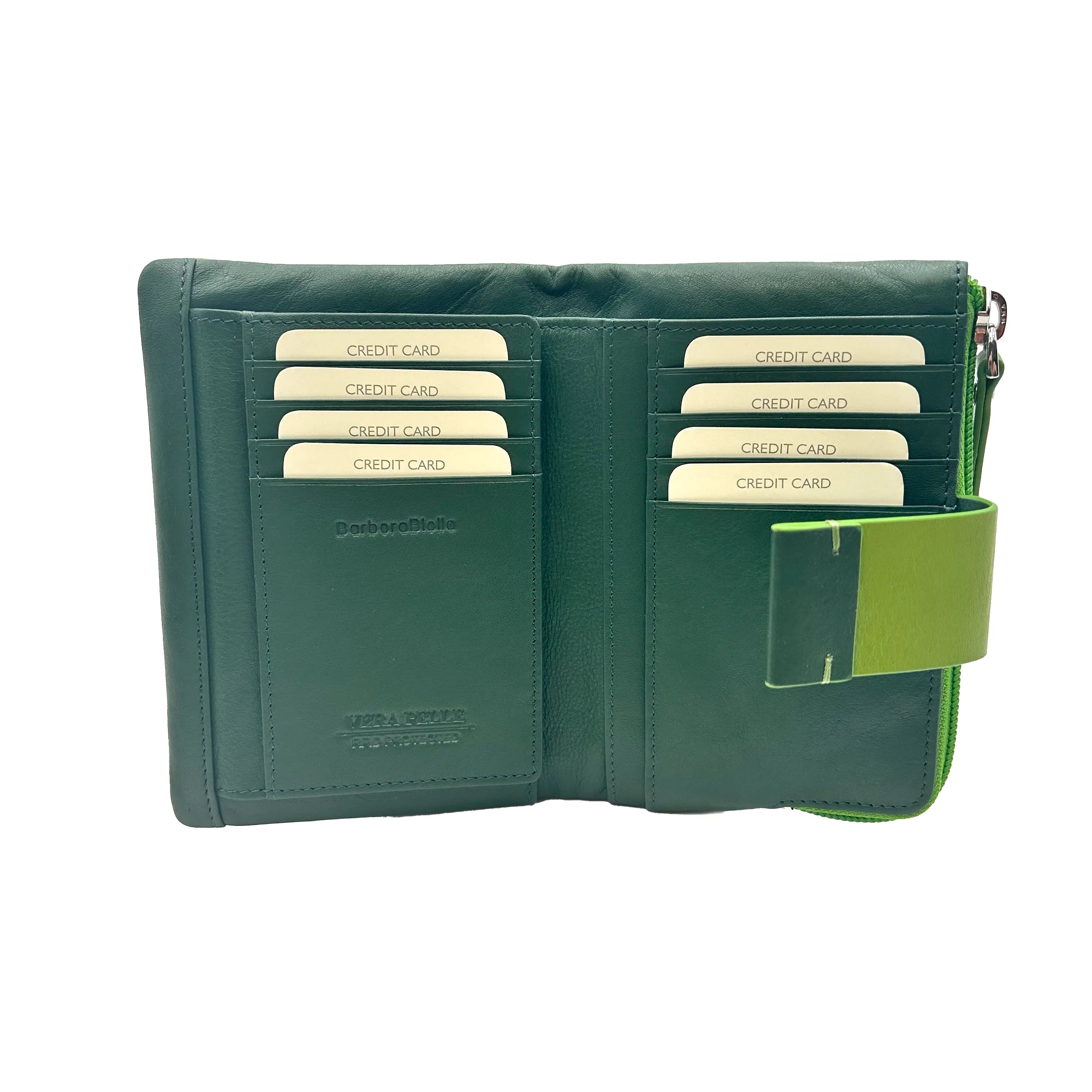 6046 Ladies' Purse Green/Green