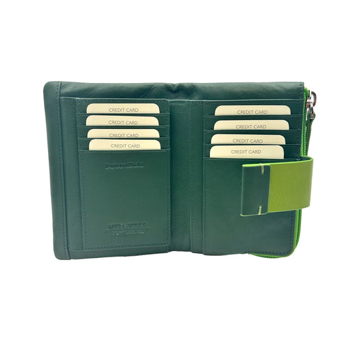 6046 Ladies' Purse Green/Green