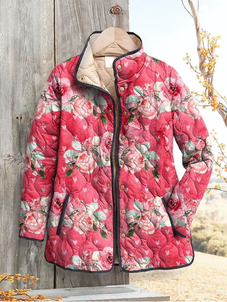 Rose - Elegant Quilted Jacket