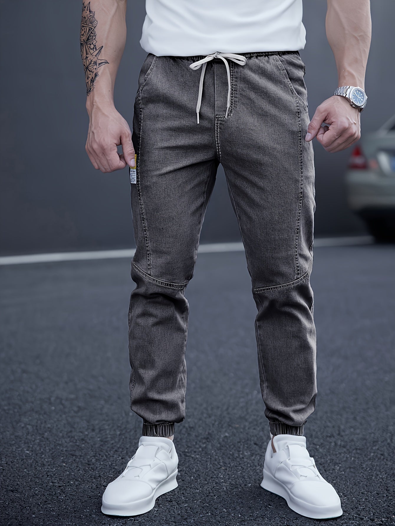 Trent Cargo Trousers with Side Pockets