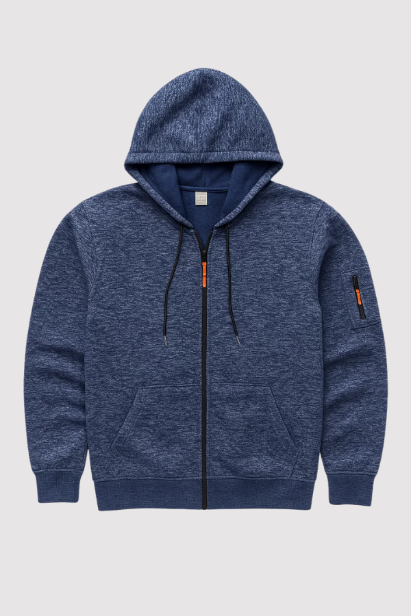 Kolton – Hoodie with Half Zip