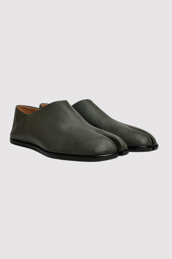 Leather Tabi Slipper