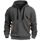 Ludomir – Long Sleeve Hooded Sweatshirt with Multiple Pockets