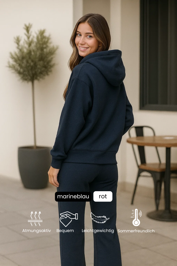 Fely | Leisure Hoodie and Jogging Bottoms Set