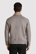 Baron | Wool Blend Zip-Up Jacket