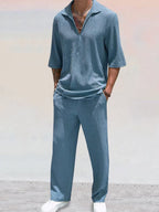 Silvan | Two-Piece Set with Polo Shirt and Trousers