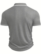Orestis - Elegant Polo Shirt with Short Sleeves