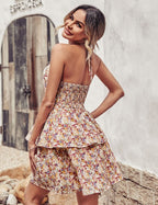Summer Dress with Ruffles