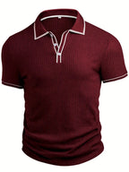 Orestis - Elegant Polo Shirt with Short Sleeves