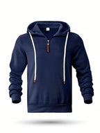 Kolton – Hooded Sweatshirt with Half Zip