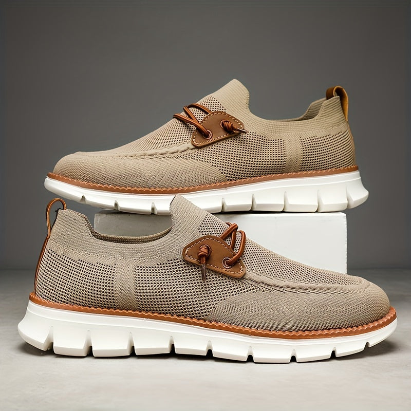 Adam Men's Sneakers – Lightweight, Non-Slip, Comfortable Slip-On Sports Shoes
