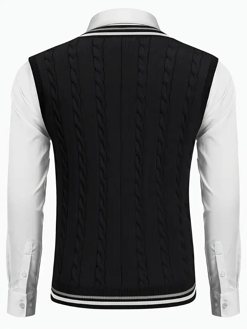 Duane | Sleeveless Knitted Sweater