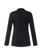 Ladies' Sweater Blazer with Stretchable Collar
