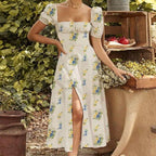 Dress with Floral Pattern