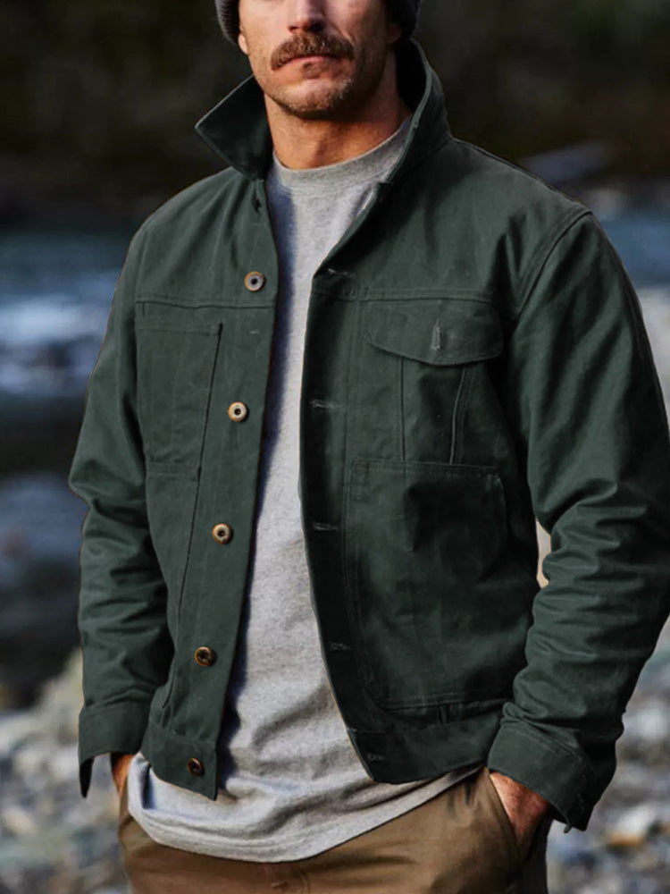 Arvid | Vintage Jacket with Button Placket