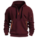 Ludomir – Long Sleeve Hooded Sweatshirt with Multiple Pockets