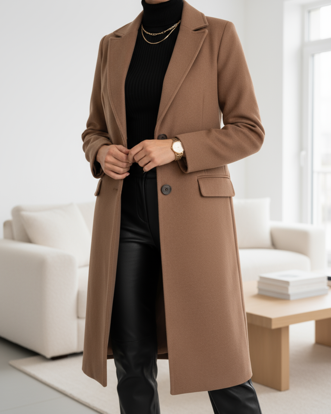 Judith | Long Wool Coat